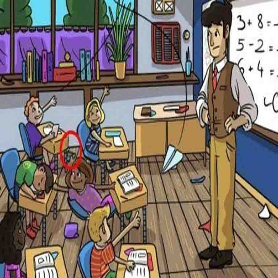 Optical Illusion Can You Find The Teachers Missing Spectacles Within 11 Seconds