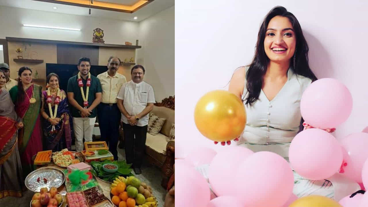 ಎಂಗೇಜ್ ಆದ ವೈಷ್ಣವಿ ಗೌಡ? ವೈರಲ್ ಆದ ಫೋಟೋ ನೋಡಿ ಫ್ಯಾನ್ಸ್ ಖುಷ್ ಎಂಗೇಜ್ ಆದ ವೈಷ್ಣವಿ ಗೌಡ? ವೈರಲ್ ಆದ ಫೋಟೋ ನೋಡಿ ಫ್ಯಾನ್ಸ್ ಖುಷ್