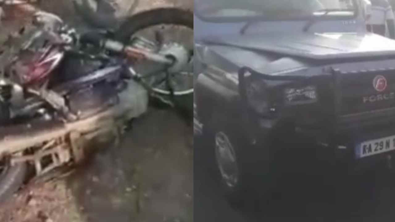 Accident: ಕ್ರೂಸರ್ ಹಾಗೂ ಬೈಕ್​ ಮಧ್ಯೆ ಡಿಕ್ಕಿ: ತಂದೆ, ಮಗಳು ಸಾವು, ತಾಯಿಗೆ ಗಂಭೀರ ಗಾಯ