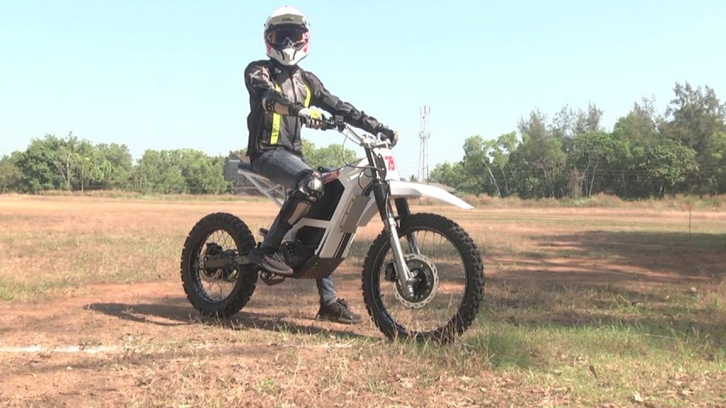  Mangalore  NIT students develop special dirt e bike 