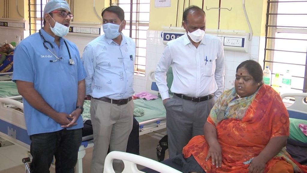 Haveri district hospital doctors perform successful surgery on woman to save her life