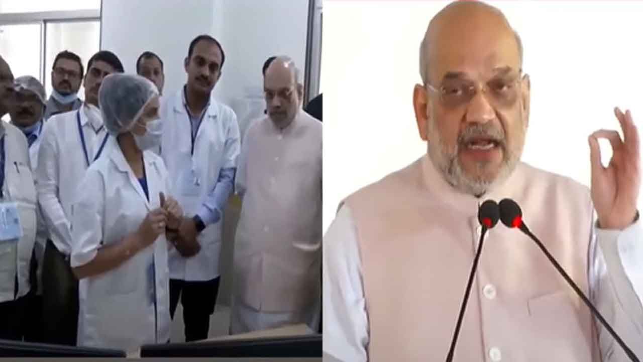 Amit Shah in Maddur: ಗೆಜ್ಜಲಗೆರೆ ಮೆಗಾ ಡೇರಿಗೆ ಅಮಿತ್ ಶಾ ಚಾಲನೆ: 5 ಎಕರೆ ವಿಸ್ತೀರ್ಣ, 260 ಕೋಟಿ ವೆಚ್ಚ, 6 ಲಕ್ಷ ಲೀಟರ್ ಹಾಲು ಸಂಗ್ರಹ ಸಾಮರ್ಥ್ಯ Amit Shah in Maddur: ಗೆಜ್ಜಲಗೆರೆ ಮೆಗಾ ಡೇರಿಗೆ ಅಮಿತ್ ಶಾ ಚಾಲನೆ: 5 ಎಕರೆ ವಿಸ್ತೀರ್ಣ, 260 ಕೋಟಿ ವೆಚ್ಚ, 6 ಲಕ್ಷ ಲೀಟರ್ ಹಾಲು ಸಂಗ್ರಹ ಸಾಮರ್ಥ್ಯ