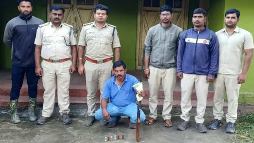 ದಸರಾ ಆನೆ ಬಲರಾಮನಿಗೆ ಗುಂಡೇಟು; ಜಮೀನು ಮಾಲೀಕ ಅರೆಸ್ಟ್, ಸಿಂಗಲ್ ಬ್ಯಾರಲ್ ಬಂದೂಕು ಹಾಗೂ ಕಾರ್ಟರಿಡ್ಜ್ ವಶ