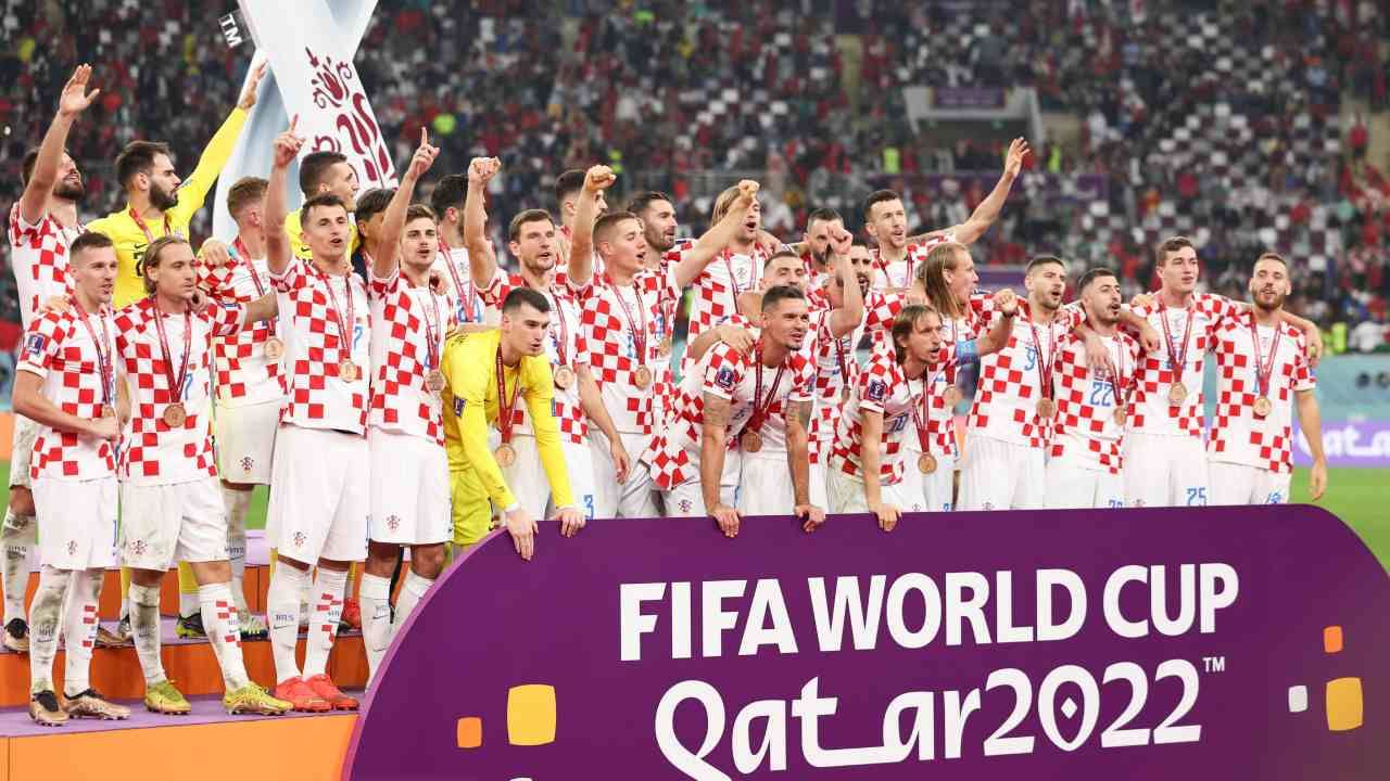 FIFA World cup 2022: ಮೊರಾಕ್ಕೊ ವಿರುದ್ಧ ಗೆದ್ದು 3ನೇ ಸ್ಥಾನಕ್ಕೆ ತೃಪ್ತಿಪಟ್ಟ ಕ್ರೋವೇಶಿಯಾಗೆ 223 ಕೋಟಿ ರೂ. ಬಹುಮಾನ! FIFA World cup 2022: ಮೊರಾಕ್ಕೊ ವಿರುದ್ಧ ಗೆದ್ದು 3ನೇ ಸ್ಥಾನಕ್ಕೆ ತೃಪ್ತಿಪಟ್ಟ ಕ್ರೋವೇಶಿಯಾಗೆ 223 ಕೋಟಿ ರೂ. ಬಹುಮಾನ!