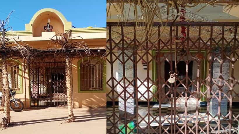 ಹೊಸಕೋಟೆಯಲ್ಲಿ ದೇವಸ್ಥಾನ ವಿಚಾರದಲ್ಲಿ ಪಾಲಿಟಿಕ್ಸ್: ಸಚಿವರ ಪುತ್ರ ಹೋಗ್ತಾನೆಂದು ದೇವಸ್ಥಾನಕ್ಕೆ ಬೀಗ