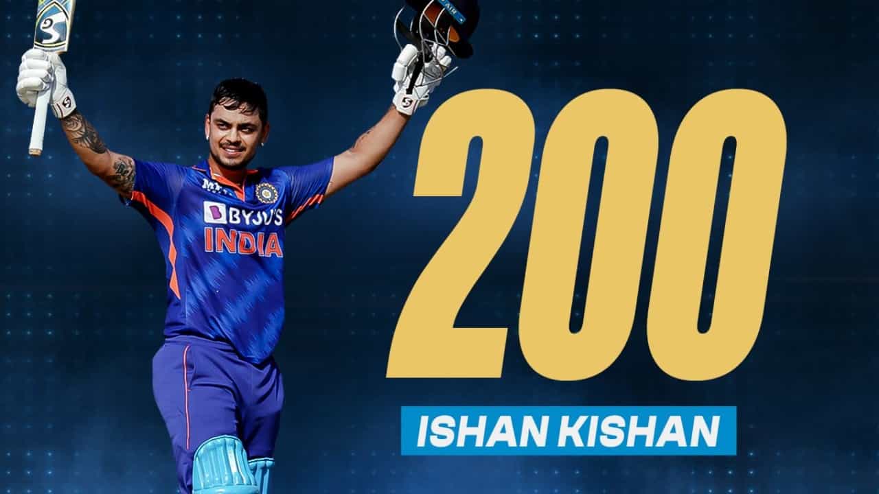 Ishan Kishan: 24 ಬೌಂಡರಿ, 10 ಸಿಕ್ಸರ್! 131 ಎಸೆತಗಳಲ್ಲಿ 210 ರನ್ ಸಿಡಿಸಿ ವಿಶ್ವದಾಖಲೆ ಬರೆದ ಕಿಶನ್..! Ishan Kishan: 24 ಬೌಂಡರಿ, 10 ಸಿಕ್ಸರ್! 131 ಎಸೆತಗಳಲ್ಲಿ 210 ರನ್ ಸಿಡಿಸಿ ವಿಶ್ವದಾಖಲೆ ಬರೆದ ಕಿಶನ್..!