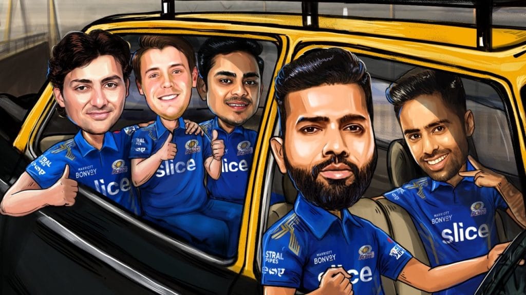MI IPL 2023 Mini Auction Mumbai Indians Players which they bought in auction their price and MI full team in kannada