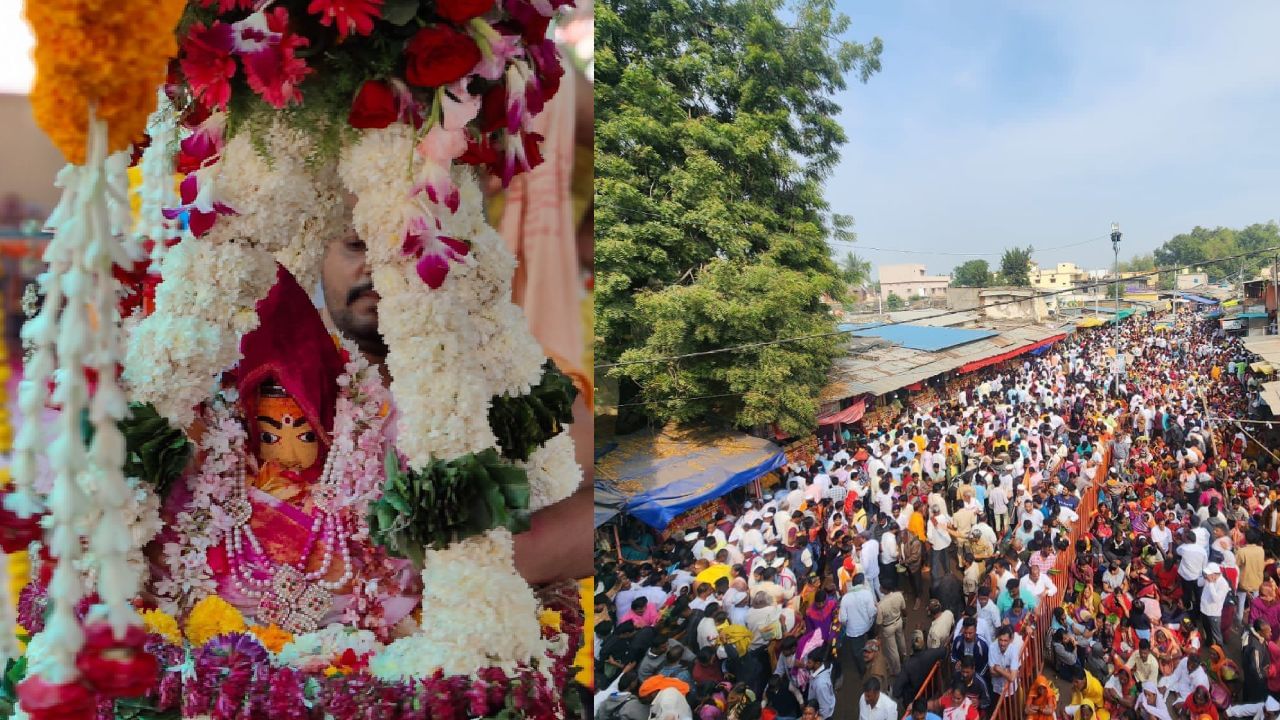 ಗಾಣಗಾಪುರ ದತ್ತಾತ್ರೇಯ ದೇವಸ್ಥಾನಕ್ಕೆ ಹರಿದು ಬಂದ ಭಕ್ತರ ದಂಡು