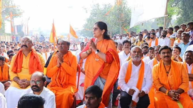 ಅಂಜನಾದ್ರಿ ಬೆಟ್ಟದಲ್ಲಿ ಅನ್ಯ ಧರ್ಮೀಯರು ವ್ಯಾಪಾರ ಮಾಡುತ್ತಿದ್ದರೆ ಖಂಡಿಸುತ್ತೇನೆ- ಶಶಿಕಲಾ ಜೊಲ್ಲೆ