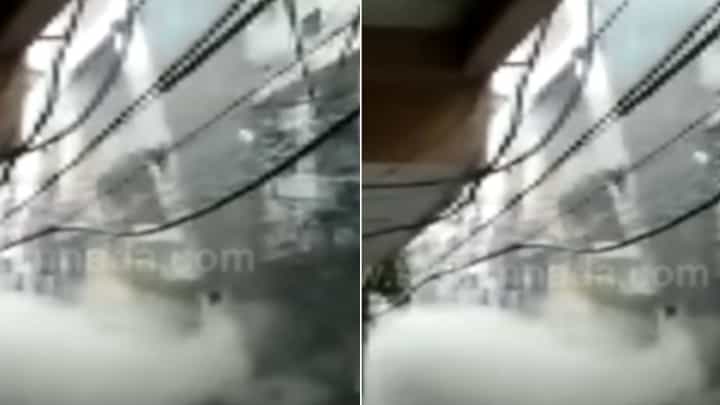 ನೋಡನೋಡುತ್ತಿದ್ದಂತೆಯೇ ಕುಸಿದ ನಾಲ್ಕು ಅಂತಸ್ತಿನ ಕಟ್ಟಡ: ತಪ್ಪಿದ ಭಾರೀ ಅನಾಹುತ ನೋಡನೋಡುತ್ತಿದ್ದಂತೆಯೇ ಕುಸಿದ ನಾಲ್ಕು ಅಂತಸ್ತಿನ ಕಟ್ಟಡ: ತಪ್ಪಿದ ಭಾರೀ ಅನಾಹುತ