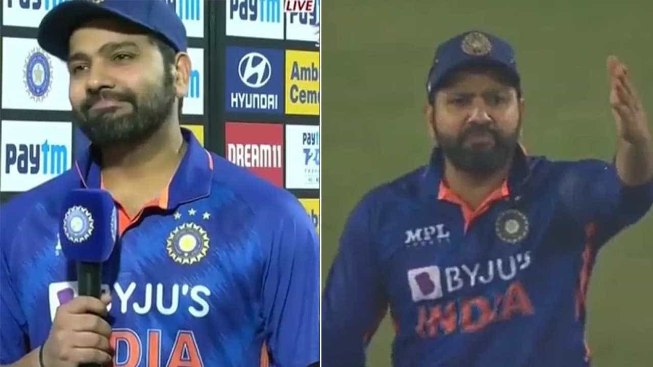 Rohit Sharma: ಪಂದ್ಯ ಮುಗಿದ ಬಳಿಕ ಬ್ಯಾಟರ್ಗಳಿಗೆ ಕ್ಲಾಸ್ ತೆಗೆದುಕೊಂಡ ರೋಹಿತ್ ಶರ್ಮಾ: ಏನಂದ್ರು ನೋಡಿ Rohit Sharma: ಪಂದ್ಯ ಮುಗಿದ ಬಳಿಕ ಬ್ಯಾಟರ್ಗಳಿಗೆ ಕ್ಲಾಸ್ ತೆಗೆದುಕೊಂಡ ರೋಹಿತ್ ಶರ್ಮಾ: ಏನಂದ್ರು ನೋಡಿ