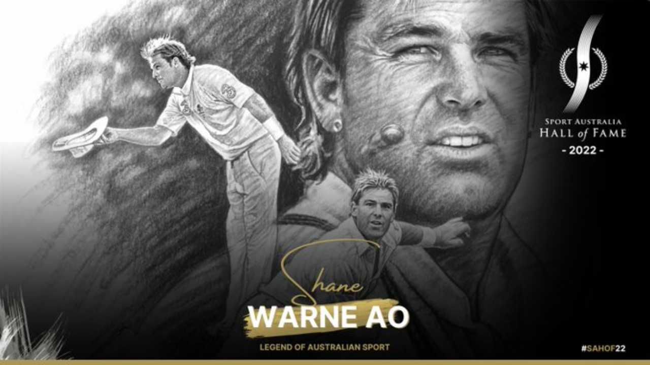 Shane Warne: ಅಗಲಿದ ಕ್ರಿಕೆಟ್ ‘ಲೆಜೆಂಡ್’ ಶೇನ್ ವಾರ್ನ್​ಗೆ ಸ್ಪೋರ್ಟ್ ಆಸ್ಟ್ರೇಲಿಯಾದಿಂದ ವಿಶೇಷ ಗೌರವ..!