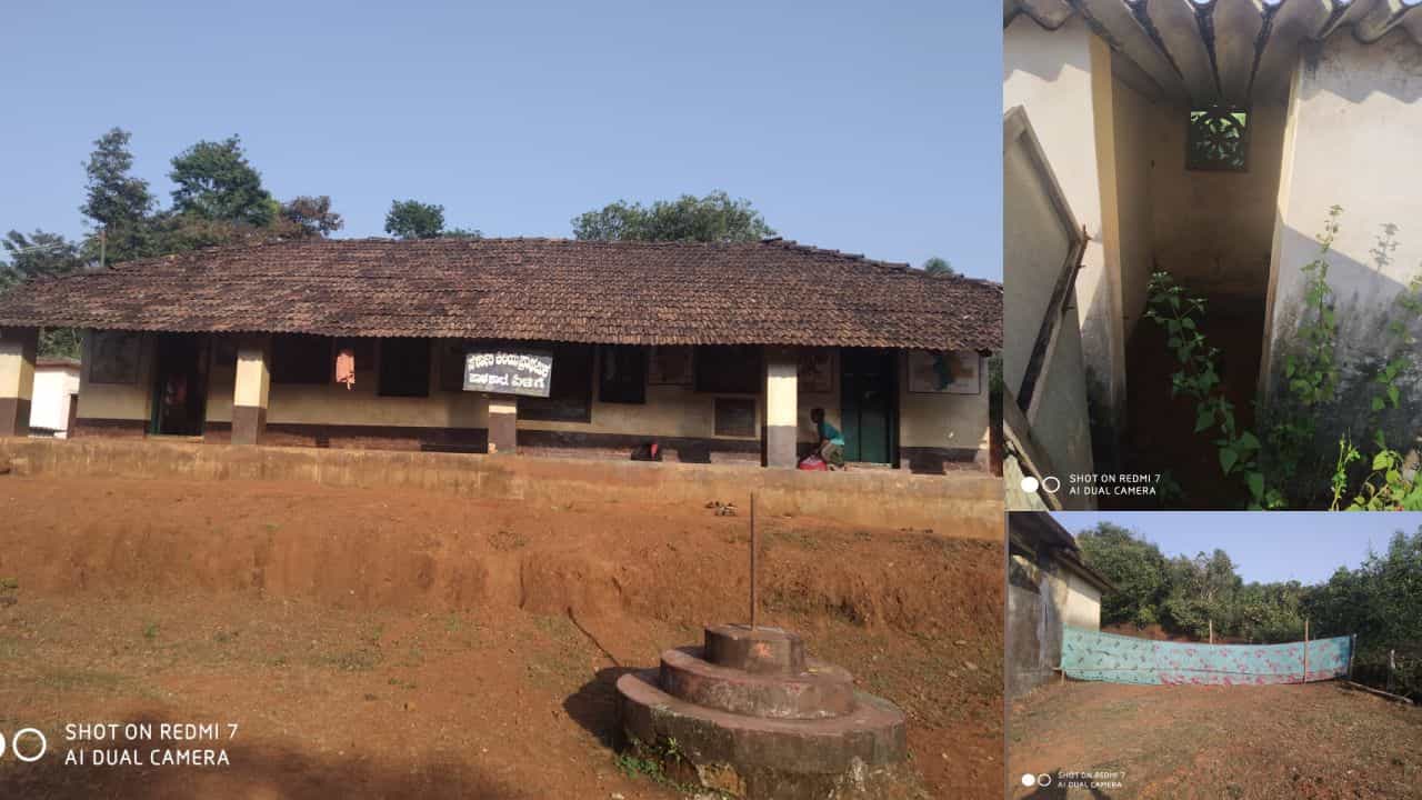 ಶಿವಮೊಗ್ಗ: ಮೂಲ ಸೌಕರ್ಯದಿಂದ ವಂಚಿತವಾದ ಸರ್ಕಾರಿ ಶಾಲೆ: ಸೀರೆ ಮರೆಯಲ್ಲಿ ಶೌಚಾಲಯ-ಸ್ಪಂದಿಸದ ಶಾಸಕ ಶಿವಮೊಗ್ಗ: ಮೂಲ ಸೌಕರ್ಯದಿಂದ ವಂಚಿತವಾದ ಸರ್ಕಾರಿ ಶಾಲೆ: ಸೀರೆ ಮರೆಯಲ್ಲಿ ಶೌಚಾಲಯ-ಸ್ಪಂದಿಸದ ಶಾಸಕ