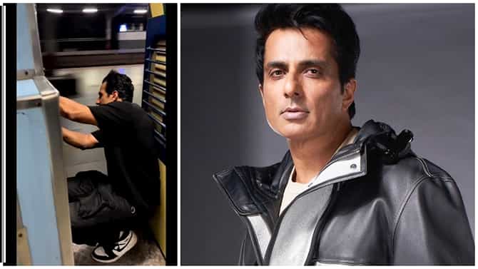 Sonu Sood: ರೈಲಿನ ಅಪಾಯಕಾರಿ ಜಾಗದಲ್ಲಿ ಕುಳಿತು ಪ್ರಯಾಣಿಸಿದ ಸೋನು ಸೂದ್​; ಅಧಿಕಾರಿಗಳಿಂದ ಖಡಕ್​ ಎಚ್ಚರಿಕೆ