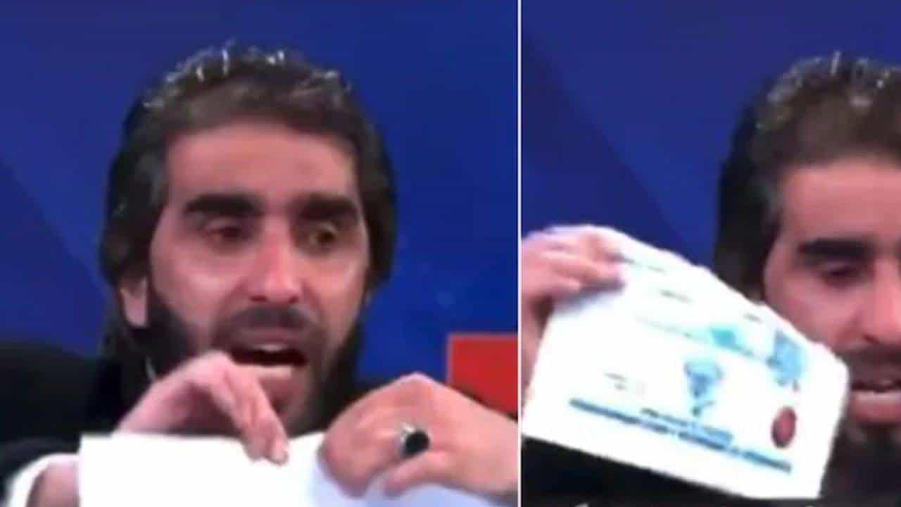 Video Viral: ತಾಯಿ, ಸಹೋದರಿಗೆ ಸಿಗದ ಶಿಕ್ಷಣ ನನಗೂ ಬೇಡ, ಟಿವಿ ಲೈವ್​ನಲ್ಲಿ ಸರ್ಟಿಫಿಕೇಟ್​ ಹರಿದು ಹಾಕಿದ ಪ್ರಾಧ್ಯಾಪಕ