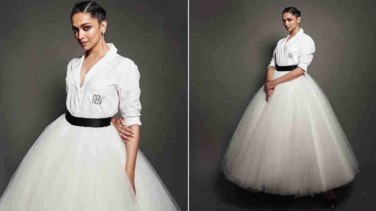 ದೀಪಿಕಾ ಪಡುಕೋಣೆ ಅವರನ್ನು ಬಿಳಿ ಬಣ್ಣದ ಗೌನ್ನಲ್ಲಿ ನೋಡಿದ ಅವರ ಫ್ಯಾನ್ಸ್ 'ಮಾಡರ್ನ್ ಬಾರ್ಬಿ' ಎಂದು ಕರೆದಿದ್ದಾರೆ.