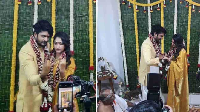 Vasishta Simha-Haripriya Engagement: ಎಲ್ಲಾ ಅಂತೆ-ಕಂತೆಗಳಿಗೆ ತೆರೆ: ಹರಿಪ್ರಿಯಾ-ವಸಿಷ್ಠ ಸಿಂಹ ಎಂಗೇಜ್​ಮೆಂಟ್ ಫೋಟೋಸ್ ಇಲ್ಲಿವೆ