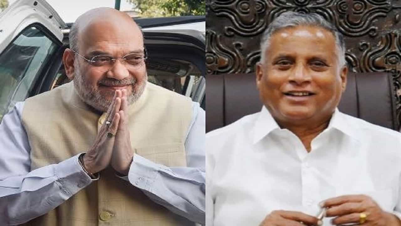 ಬಿಜೆಪಿಯಲ್ಲಿ ಸಂಚಲನ, ಉಪಹಾರ ನೆಪದಲ್ಲಿ ಸಚಿವ ಸೋಮಣ್ಣ ನಿವಾಸದಲ್ಲಿ ನಾಯಕರ ಜತೆ ಅಮಿತ್ ಶಾ ಪ್ರತ್ಯೇಕ ಚರ್ಚೆ ಬಿಜೆಪಿಯಲ್ಲಿ ಸಂಚಲನ, ಉಪಹಾರ ನೆಪದಲ್ಲಿ ಸಚಿವ ಸೋಮಣ್ಣ ನಿವಾಸದಲ್ಲಿ ನಾಯಕರ ಜತೆ ಅಮಿತ್ ಶಾ ಪ್ರತ್ಯೇಕ ಚರ್ಚೆ