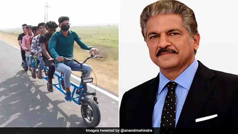 ಎಲೆಕ್ಟ್ರಿಕ್ ಮಲ್ಟಿ ರೈಡರ್; ಹಳ್ಳಿಹೈದನ ಹೊಸ ಆವಿಷ್ಕಾರಕ್ಕೆ ಭೇಷ್ ಎಂದ ಆನಂದ ಮಹೀಂದ್ರಾ