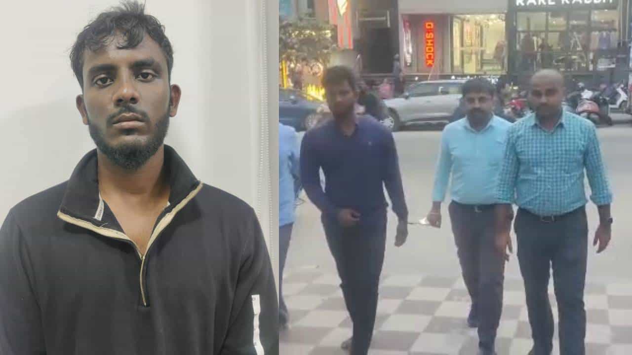 ಬೆಂಗಳೂರಿನ ಬಿಲ್ಡಿಂಗ್ಗಳನ್ನು ಹಾರಿ ವಿಡಿಯೋ ಚಿತ್ರೀಕರಿಸಿ ಯುವತಿಯರನ್ನು ಮಂಚಕ್ಕೆ ಕರೆಯುತ್ತಿದ್ದ ಕಾಮುಕ ಅರೆಸ್ಟ್ ಬೆಂಗಳೂರಿನ ಬಿಲ್ಡಿಂಗ್ಗಳನ್ನು ಹಾರಿ ವಿಡಿಯೋ ಚಿತ್ರೀಕರಿಸಿ ಯುವತಿಯರನ್ನು ಮಂಚಕ್ಕೆ ಕರೆಯುತ್ತಿದ್ದ ಕಾಮುಕ ಅರೆಸ್ಟ್