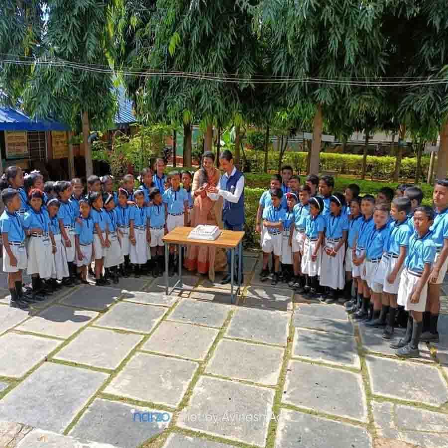 Save Kannada Medium Government Schools Prewedding Shoot of Anant Yaligar and Gayatri