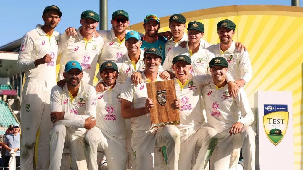 AUS vs SA sydney test draw Australia won the test series against south africa