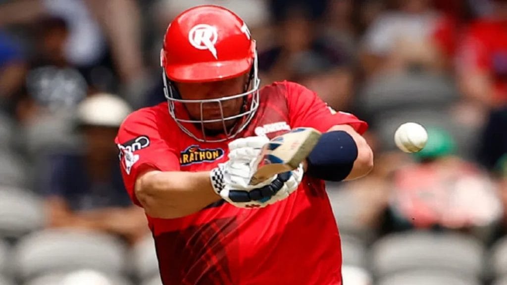 bbl 2023 Aaron Finch smashes 31 runs in one over vs Perth Scorchers
