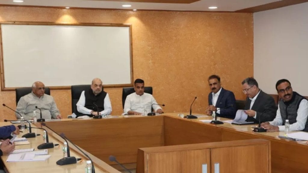 Home Minister Amit Shah reviewed preliminary preparation for Olympics 2036 to be held in Gujarat