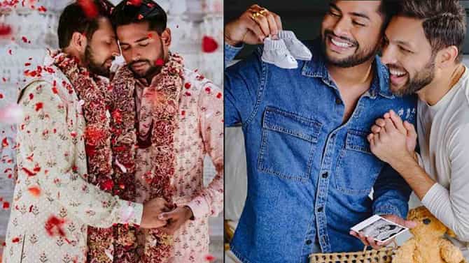 ಮೊದಲ ಮಗುವಿನ ನಿರೀಕ್ಷೆಯಲ್ಲಿ ಭಾರತೀಯ-ಅಮೇರಿಕನ್ ಸಲಿಂಗ ದಂಪತಿ! ಅದು ಹೇಗೆ ಸಾಧ್ಯ ಅಂತೀರಾ..? ಇಲ್ಲಿವೆ ನೋಡಿ ಫೋಟೋಸ್
