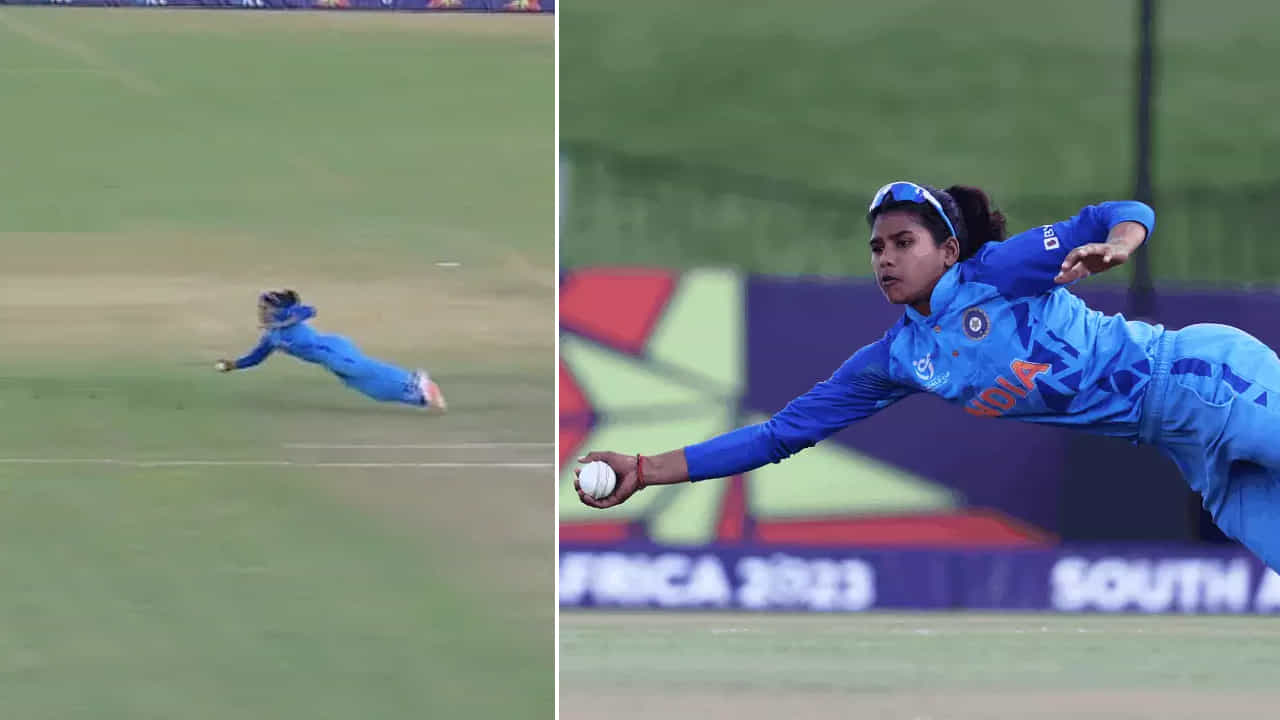 India U19 Team: ಪಂದ್ಯದ ಗತಿಯನ್ನು ಬದಲಾಯಿಸಿತು ಒಂದೇ ಕೈನಲ್ಲಿ ಅರ್ಚನಾ ಹಿಡಿದ ಈ ರೋಚಕ ಕ್ಯಾಚ್: ವಿಡಿಯೋ India U19 Team: ಪಂದ್ಯದ ಗತಿಯನ್ನು ಬದಲಾಯಿಸಿತು ಒಂದೇ ಕೈನಲ್ಲಿ ಅರ್ಚನಾ ಹಿಡಿದ ಈ ರೋಚಕ ಕ್ಯಾಚ್: ವಿಡಿಯೋ