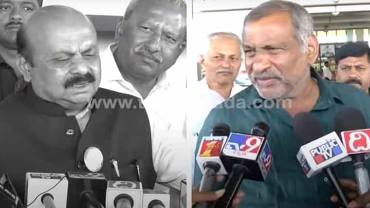 ಮುಖ್ಯಮಂತ್ರಿ ಬಸವರಾಜ ಬೊಮ್ಮಾಯಿ ಟೀಕೆಗೆ ಸ್ಪಷ್ಟವಾಗಿ ಪ್ರತಿಕ್ರಿಯಿಸಿದ ಕಾನೂನು ಸಚಿವ ಜೆಸಿ ಮಾಧುಸ್ವಾಮಿ ಮುಖ್ಯಮಂತ್ರಿ ಬಸವರಾಜ ಬೊಮ್ಮಾಯಿ ಟೀಕೆಗೆ ಸ್ಪಷ್ಟವಾಗಿ ಪ್ರತಿಕ್ರಿಯಿಸಿದ ಕಾನೂನು ಸಚಿವ ಜೆಸಿ ಮಾಧುಸ್ವಾಮಿ