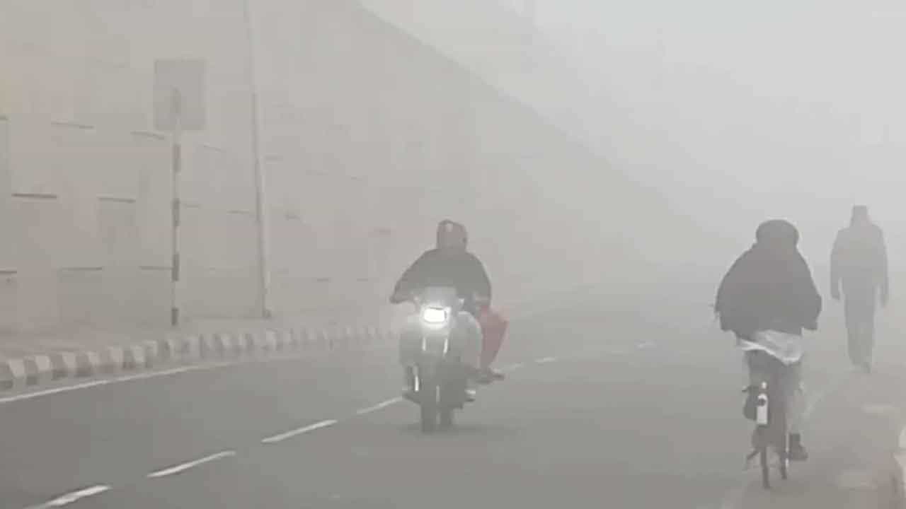 Delhi Cold Wave: ದೆಹಲಿಯಲ್ಲಿ ನಿಲ್ಲದ ಶೀತಮಾರುತ, ದಟ್ಟೈಸಿದ ಮಂಜು; ವಿಮಾನ-ರೈಲು ಸಂಚಾರ ವ್ಯತ್ಯಯ, ಶಾಲೆಗಳಿಗೆ ರಜೆ Delhi Cold Wave: ದೆಹಲಿಯಲ್ಲಿ ನಿಲ್ಲದ ಶೀತಮಾರುತ, ದಟ್ಟೈಸಿದ ಮಂಜು; ವಿಮಾನ-ರೈಲು ಸಂಚಾರ ವ್ಯತ್ಯಯ, ಶಾಲೆಗಳಿಗೆ ರಜೆ