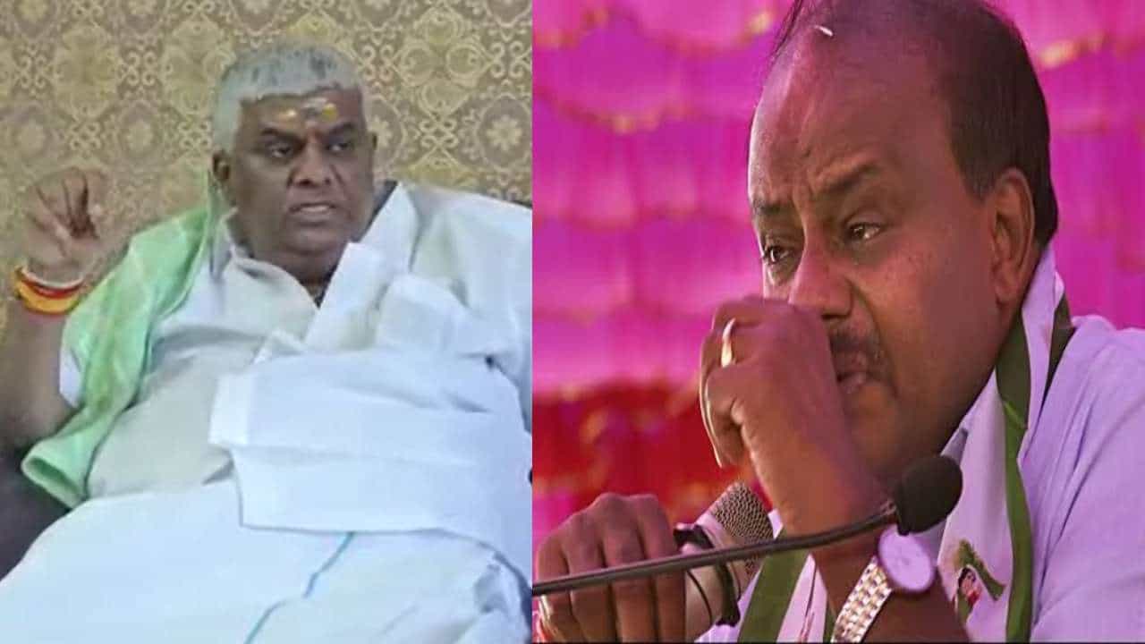 Hassan JDS Ticket Fight: ಕುಮಾರಸ್ವಾಮಿ ಭಾವುಕರಾದ ಬೆನ್ನಲ್ಲೇ ಮೌನ ಮುರಿದ ಹೆಚ್.ಡಿ.ರೇವಣ್ಣ Hassan JDS Ticket Fight: ಕುಮಾರಸ್ವಾಮಿ ಭಾವುಕರಾದ ಬೆನ್ನಲ್ಲೇ ಮೌನ ಮುರಿದ ಹೆಚ್.ಡಿ.ರೇವಣ್ಣ