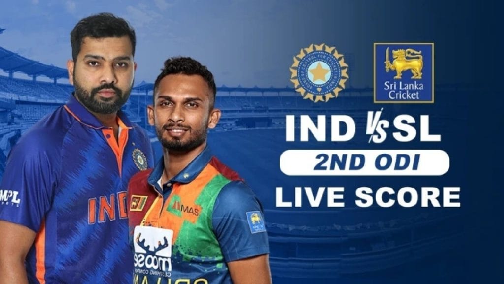 India vs Sri Lanka, 2nd ODI Live Score