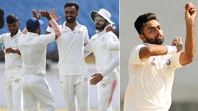 Jaydev Unadkat: ಮೊದಲ ಓವರ್ನಲ್ಲೇ ಹ್ಯಾಟ್ರಿಕ್: 2ನೇ ಓವರ್ನಲ್ಲಿ 5 ವಿಕೆಟ್: ರಣಜಿಯಲ್ಲಿ ಇತಿಹಾಸ ಸೃಷ್ಟಿಸಿದ ಜಯದೇವ್ ಉನಾದ್ಕಟ್ Jaydev Unadkat: ಮೊದಲ ಓವರ್ನಲ್ಲೇ ಹ್ಯಾಟ್ರಿಕ್: 2ನೇ ಓವರ್ನಲ್ಲಿ 5 ವಿಕೆಟ್: ರಣಜಿಯಲ್ಲಿ ಇತಿಹಾಸ ಸೃಷ್ಟಿಸಿದ ಜಯದೇವ್ ಉನಾದ್ಕಟ್