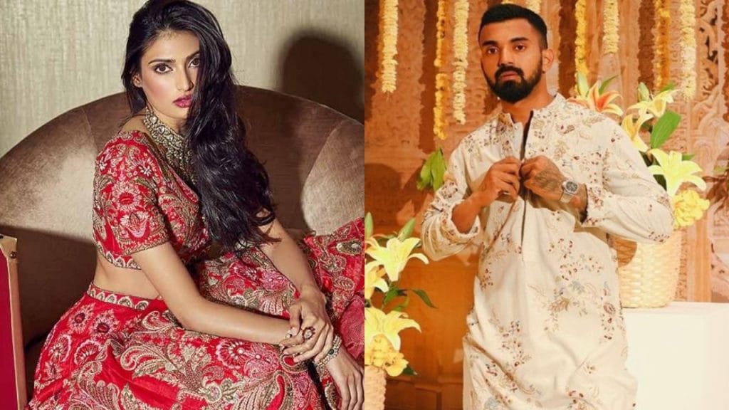 kl rahul athiya shetty wedding sangeet ceremony video viral in social media