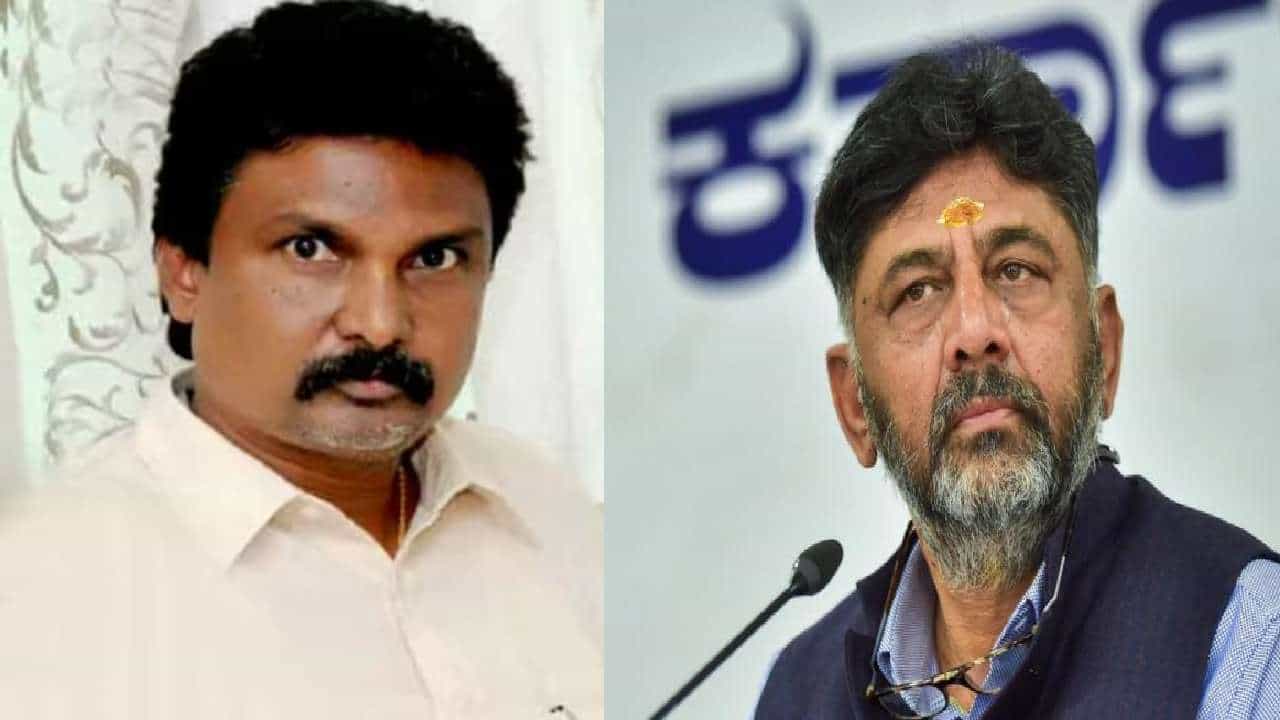 ಬೆಳಗಾವಿಗೆ ಬಂದಾಗ ಎಲ್ಲಿ ಲುಂಗಿ ಬಿಚ್ಚುತ್ತಾರೆ, ಎಲ್ಲಿ ಪ್ಯಾಂಟ್ ಬಿಚ್ಚುತ್ತಾರೆ ಗೊತ್ತಿದೆ; ಪರೋಕ್ಷವಾಗಿ ಡಿ.ಕೆ.ಶಿವಕುಮಾರ್ ಸಿಡಿ ಇದೆ ಎಂದ ಲಖನ್ ಜಾರಕಿಹೊಳಿ ಬೆಳಗಾವಿಗೆ ಬಂದಾಗ ಎಲ್ಲಿ ಲುಂಗಿ ಬಿಚ್ಚುತ್ತಾರೆ, ಎಲ್ಲಿ ಪ್ಯಾಂಟ್ ಬಿಚ್ಚುತ್ತಾರೆ ಗೊತ್ತಿದೆ; ಪರೋಕ್ಷವಾಗಿ ಡಿ.ಕೆ.ಶಿವಕುಮಾರ್ ಸಿಡಿ ಇದೆ ಎಂದ ಲಖನ್ ಜಾರಕಿಹೊಳಿ