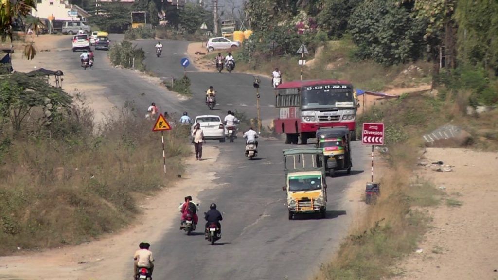 NH 209 road to Dindigul widening not completed even after 8 years commuters suffer 