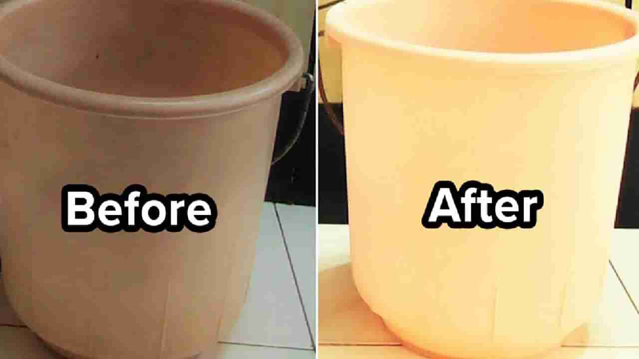 Bucket Cleaning: ಈ ಸುಲಭ ವಿಧಾನ ಬಳಸಿ ಬಾತ್​ರೂಂ ಬಕೆಟ್​ನ್ನು ಕೇವಲ 2 ನಿಮಿಷಗಳಲ್ಲಿ ಸ್ವಚ್ಛಗೊಳಿಸಿ