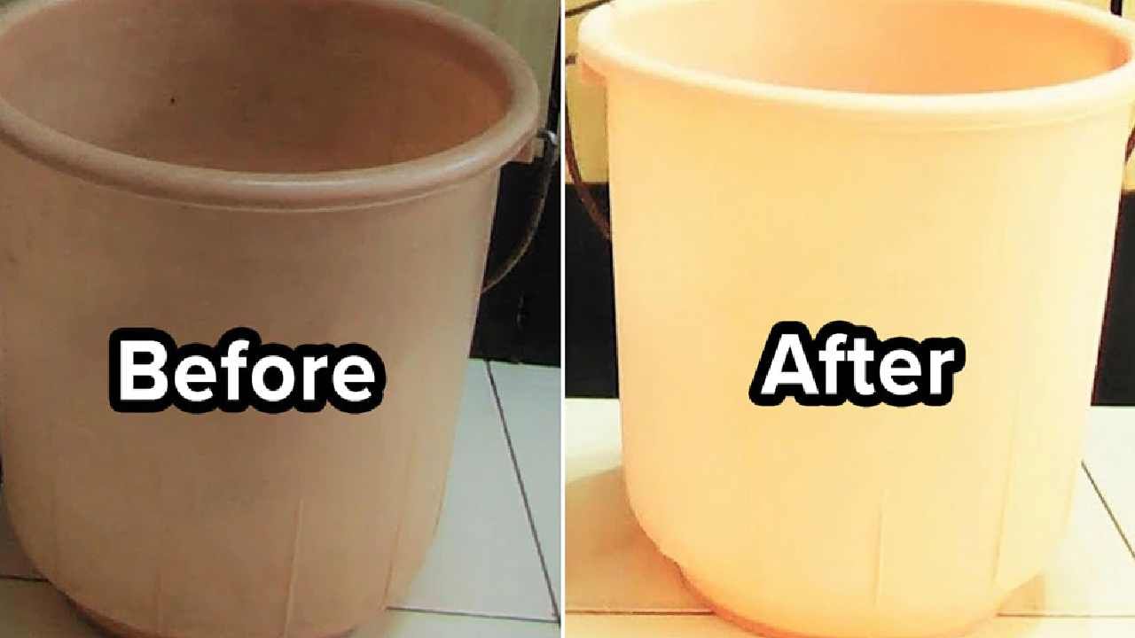 Bucket Cleaning: ಈ ಸುಲಭ ವಿಧಾನ ಬಳಸಿ ಬಾತ್​ರೂಂ ಬಕೆಟ್​ನ್ನು ಕೇವಲ 2 ನಿಮಿಷಗಳಲ್ಲಿ ಸ್ವಚ್ಛಗೊಳಿಸಿ