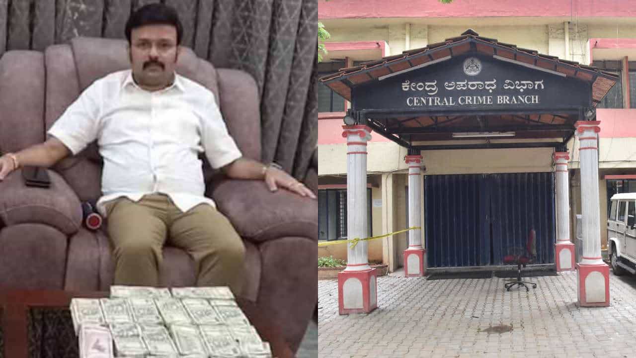 Santro Ravi: ಪತಿಯಿಂದ ಸುಳ್ಳು ಕೇಸ್ ದಾಖಲು ಪ್ರಕರಣ: ಸಿಸಿಬಿ ಕಚೇರಿಗೆ ಹಾಜರಾದ ಸ್ಯಾಂಟ್ರೋ ರವಿ ಪತ್ನಿ