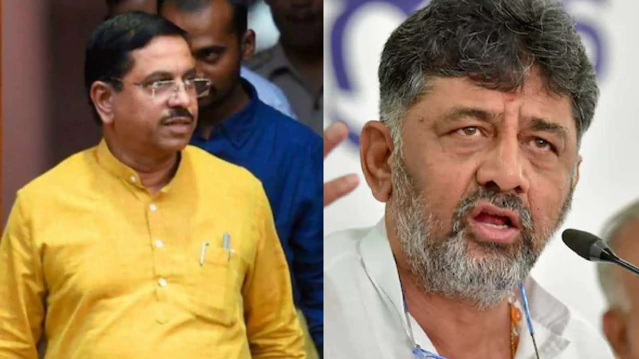 ದೇಶದ ಜನರೇ ಕಾಂಗ್ರೆಸ್ ಬ್ಯಾನ್ ಮಾಡಿದ್ದಾರೆ, ಬಿಜೆಪಿ ಬ್ಯಾನ್ ಹೇಳಿಕೆ ನೀಡಿದ ಡಿ.ಕೆ.ಶಿವಕುಮಾರ್ಗೆ ಪ್ರಲ್ಹಾದ್ ಜೋಶಿ ತಿರುಗೇಟು ದೇಶದ ಜನರೇ ಕಾಂಗ್ರೆಸ್ ಬ್ಯಾನ್ ಮಾಡಿದ್ದಾರೆ, ಬಿಜೆಪಿ ಬ್ಯಾನ್ ಹೇಳಿಕೆ ನೀಡಿದ ಡಿ.ಕೆ.ಶಿವಕುಮಾರ್ಗೆ ಪ್ರಲ್ಹಾದ್ ಜೋಶಿ ತಿರುಗೇಟು