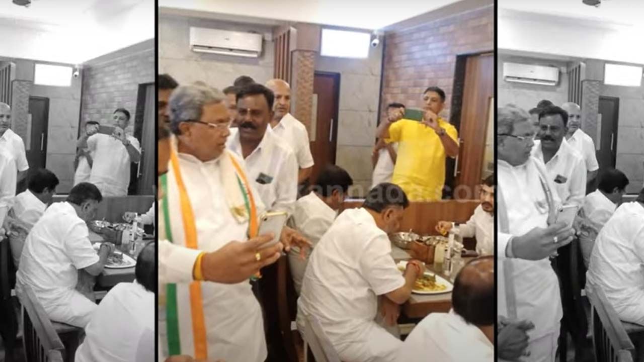 Assembly Polls: ಪ್ರಜಾಧ್ವನಿ ಯಾತ್ರೆಗೆ ಸೇರದ ಜನ, ಹೋಟೆಲೊಂದರಲ್ಲಿ ಹರಟುತ್ತಾ ಸಮಯ ಕಳೆದ ಕಾಂಗ್ರೆಸ್ ನಾಯಕರು!