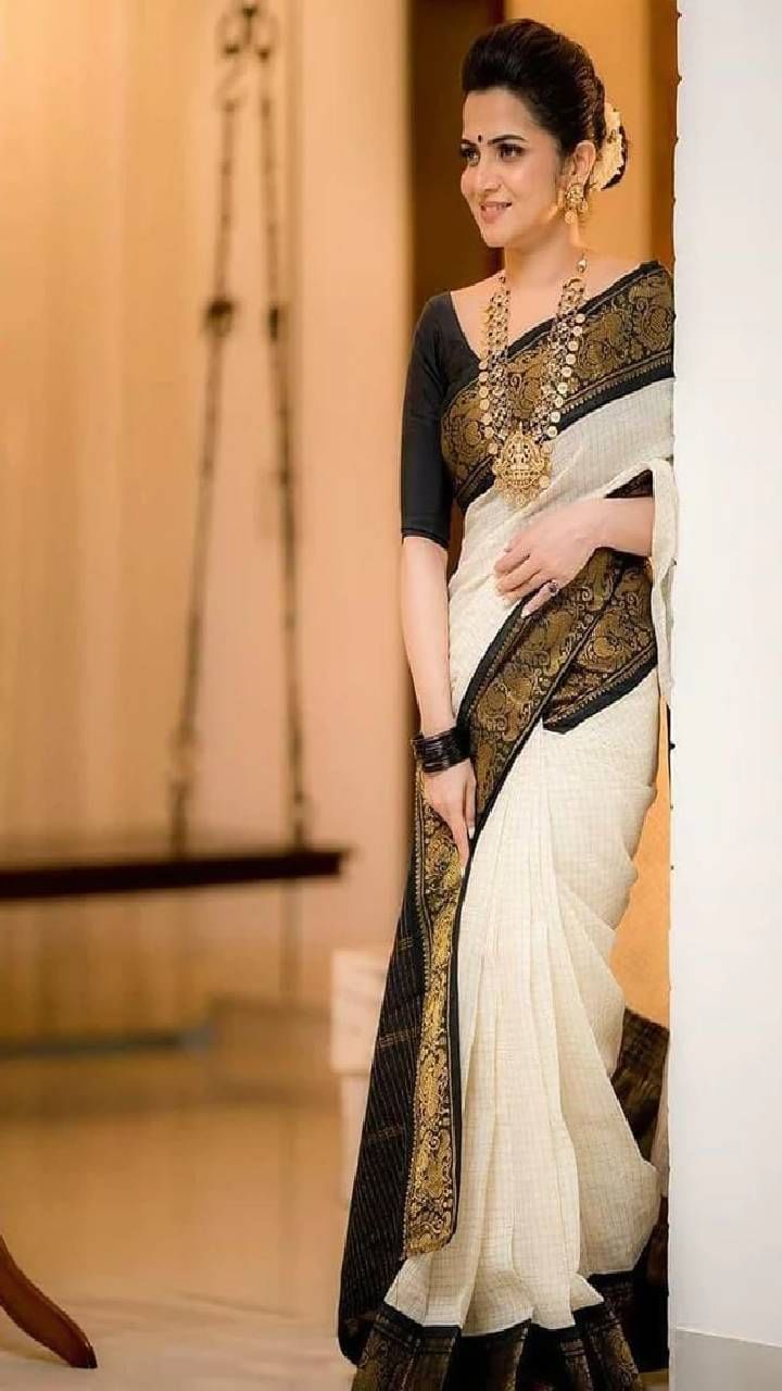Pure Lichi Silk Saree