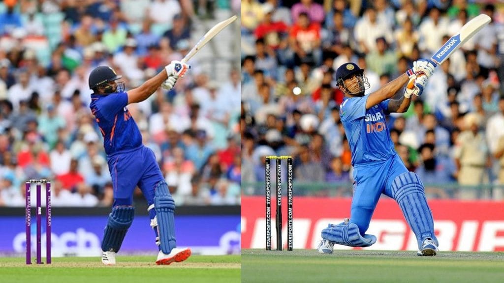 Rohit Sharma Overtakes MS Dhoni's Most Sixes In ODIs
