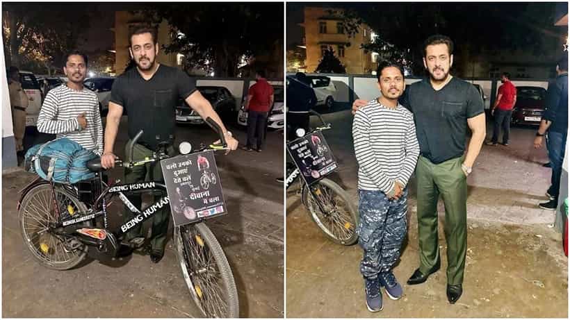 Salman Khan: ಸಲ್ಮಾನ್ ಖಾನ್ ಭೇಟಿಗಾಗಿ 1,100 ಕಿ.ಮೀ. ಸೈಕಲ್ ಸವಾರಿ ಮಾಡಿದ ಅಭಿಮಾನಿ; ಕಡೆಗೂ ಸಿಕ್ತು ದರ್ಶನ