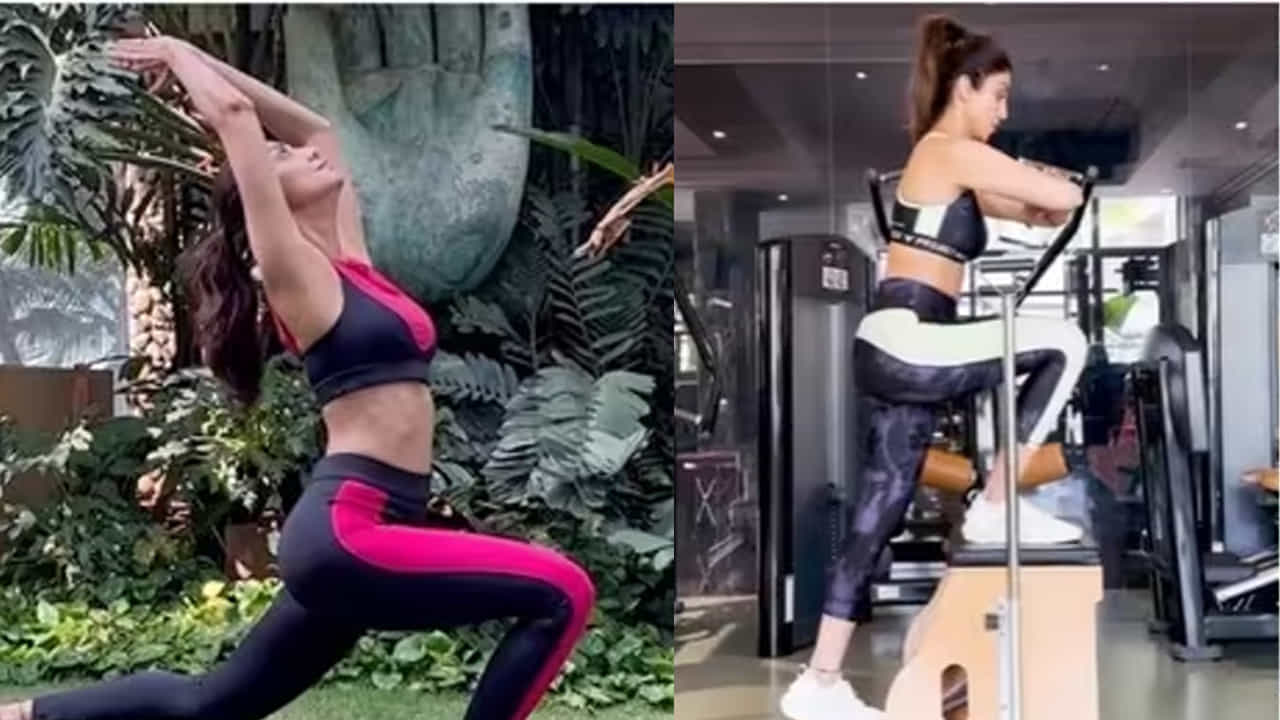 ಸೋಮವಾರಕ್ಕೆ ಶಿಲ್ಪಾ ಶೆಟ್ಟಿ ಮೋಟಿವೇಷನ್; ಗಾಯದಿಂದ ಗುಣಮುಖರಾದ ನಟಿಯಿಂದ ಜಿಮ್, ಯೋಗಾಸನ