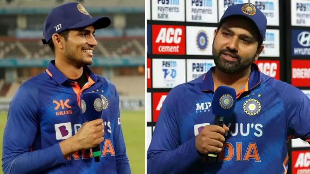 Shubman Gill and Rohit Sharrma