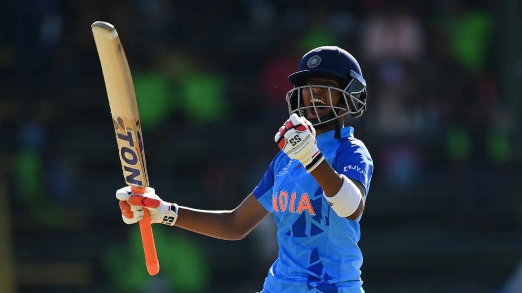 Under 19 T20 World Cup indian opener shweta sehrawat score 92 runs vs south africa