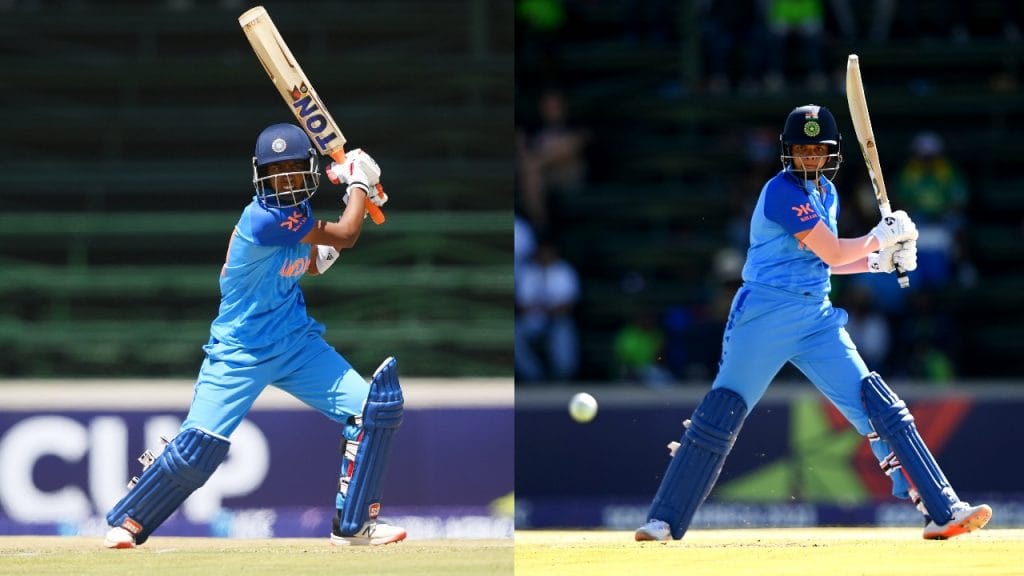 India Becomes The First Team To Score 200 Runs U19 Womens WC